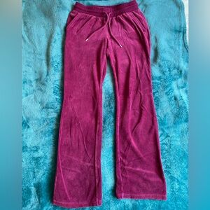 GAP size XS velvet sweatpants